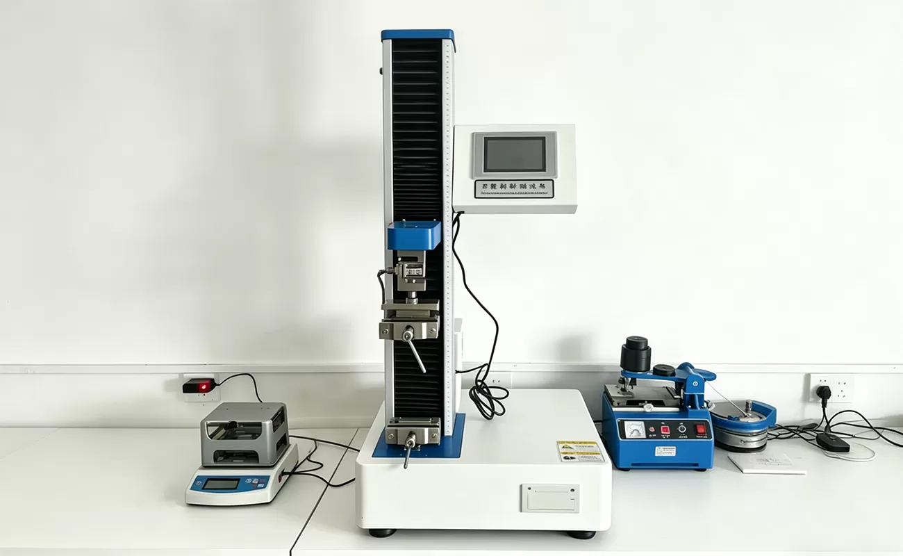 Single Column Electronic Universal Material Testing Machine
