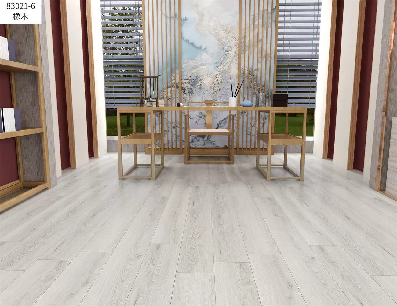 Complete bedroom flooring system